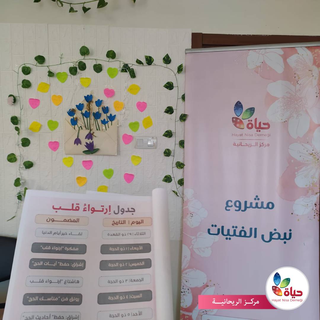 فتياتنا في فعاليات برنامج ارتواء قلب